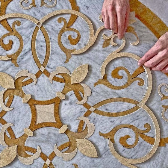 marble inlays